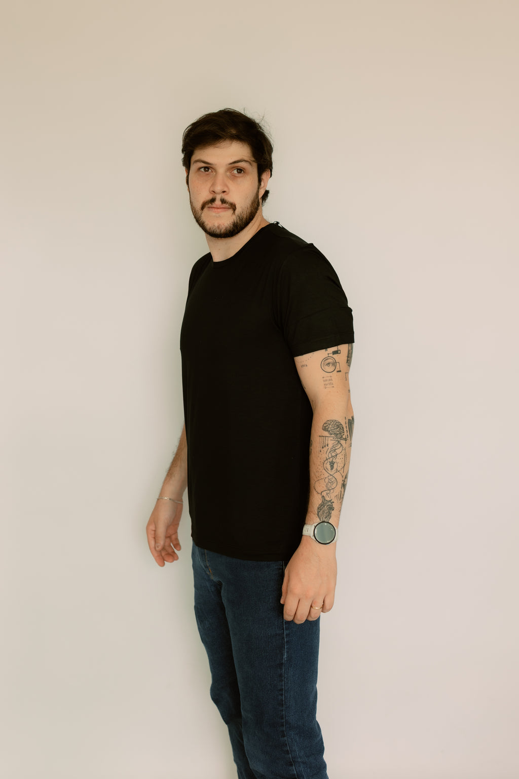 Camisa Gola Redonda Modal