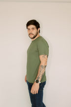 Camisa Gola Redonda Modal