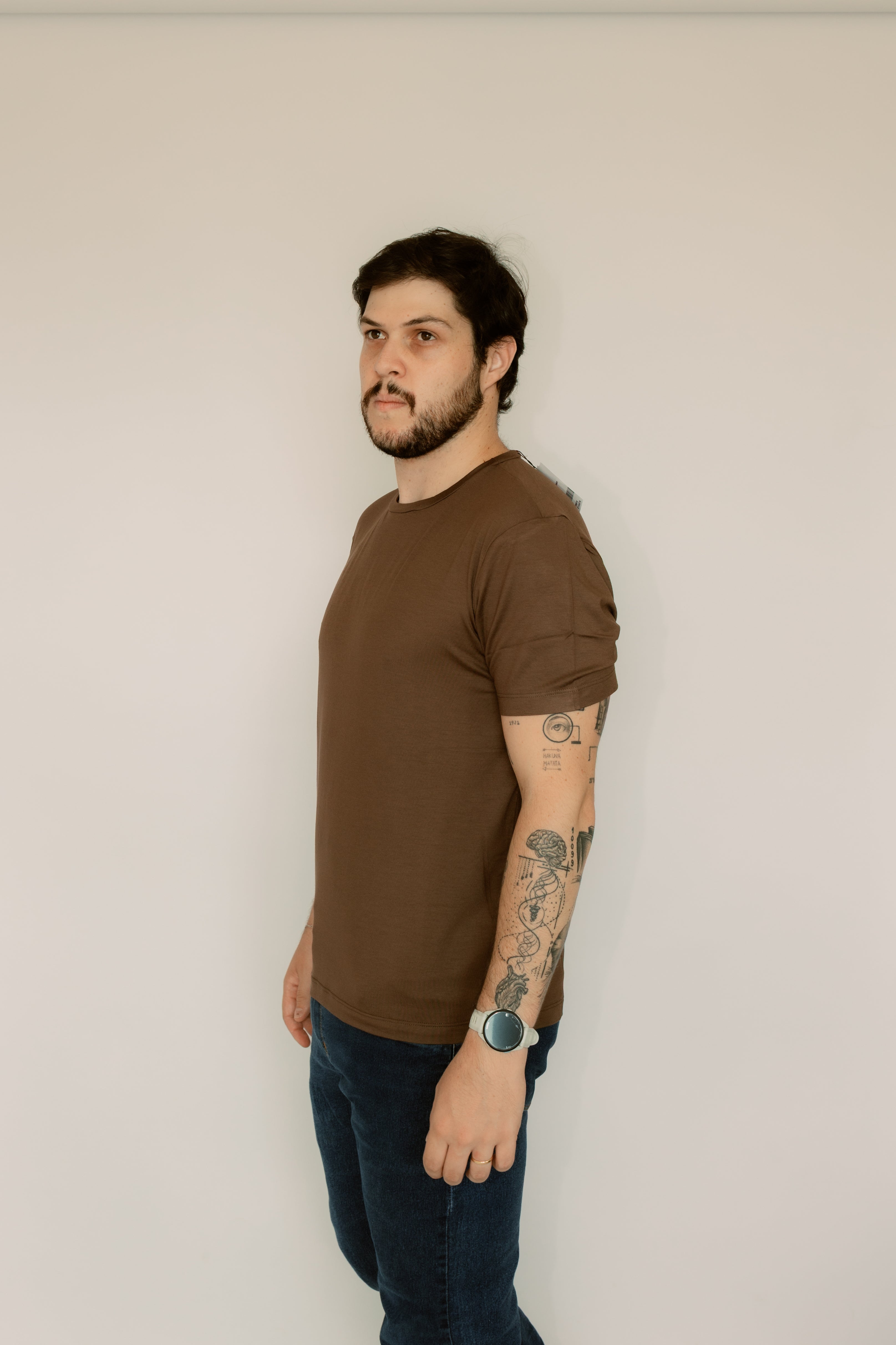 Camisa Gola Redonda Modal