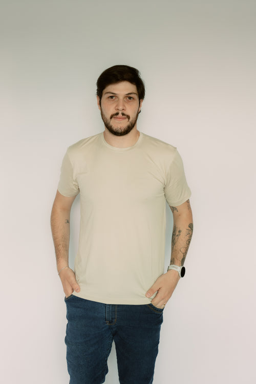 Camisa Gola Redonda Modal