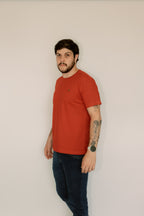 Camisa Meia Malha Lisa Gola Redonda