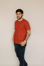 Camisa Meia Malha Lisa Gola Redonda