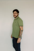 Camisa Polo Elastano Sem Bolso