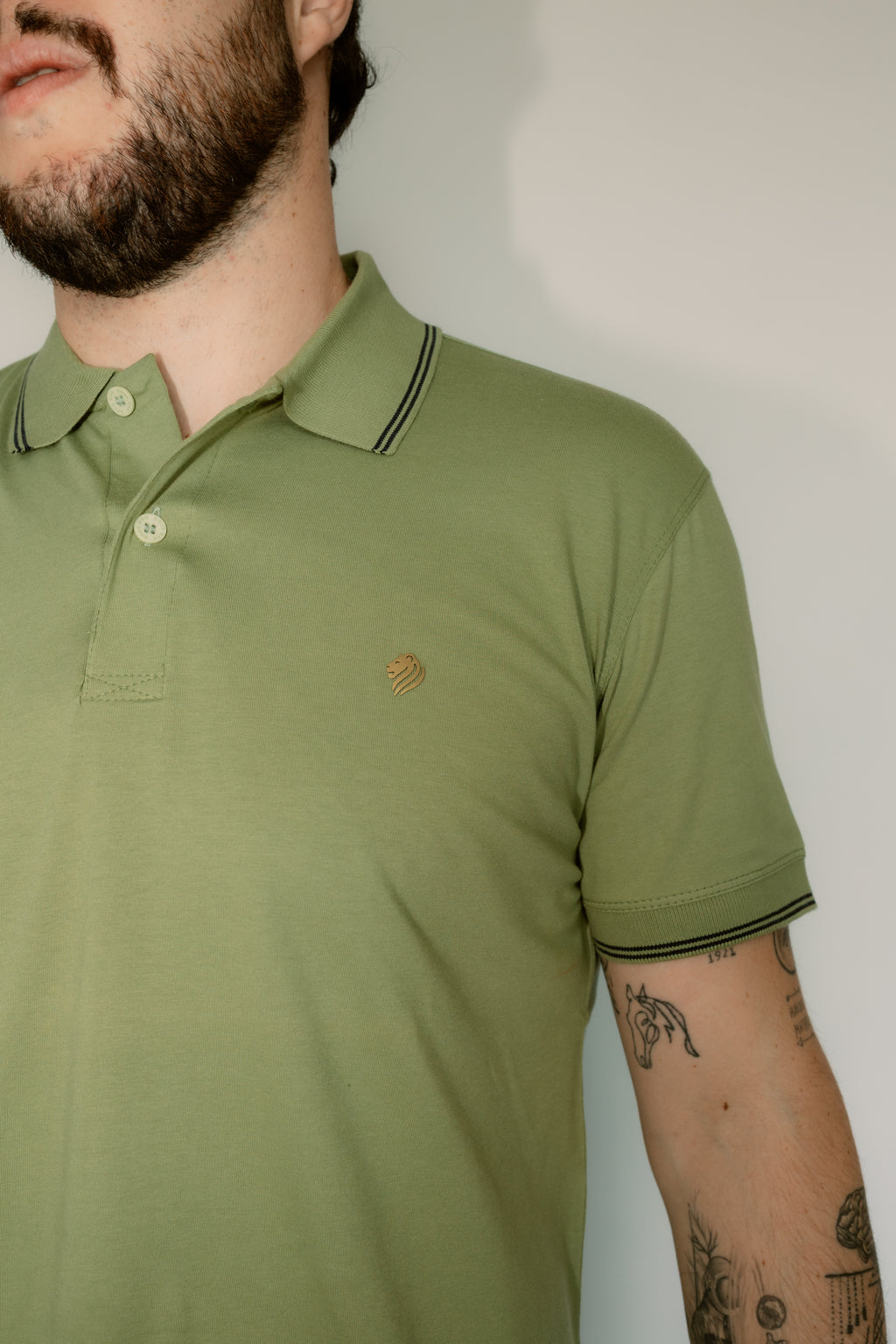 Camisa Polo Elastano Sem Bolso