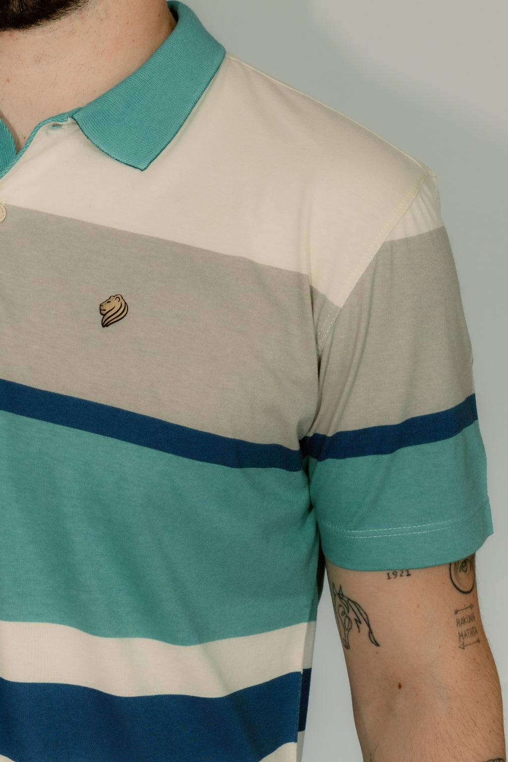 Camisa Polo Stonada Sem Bolso