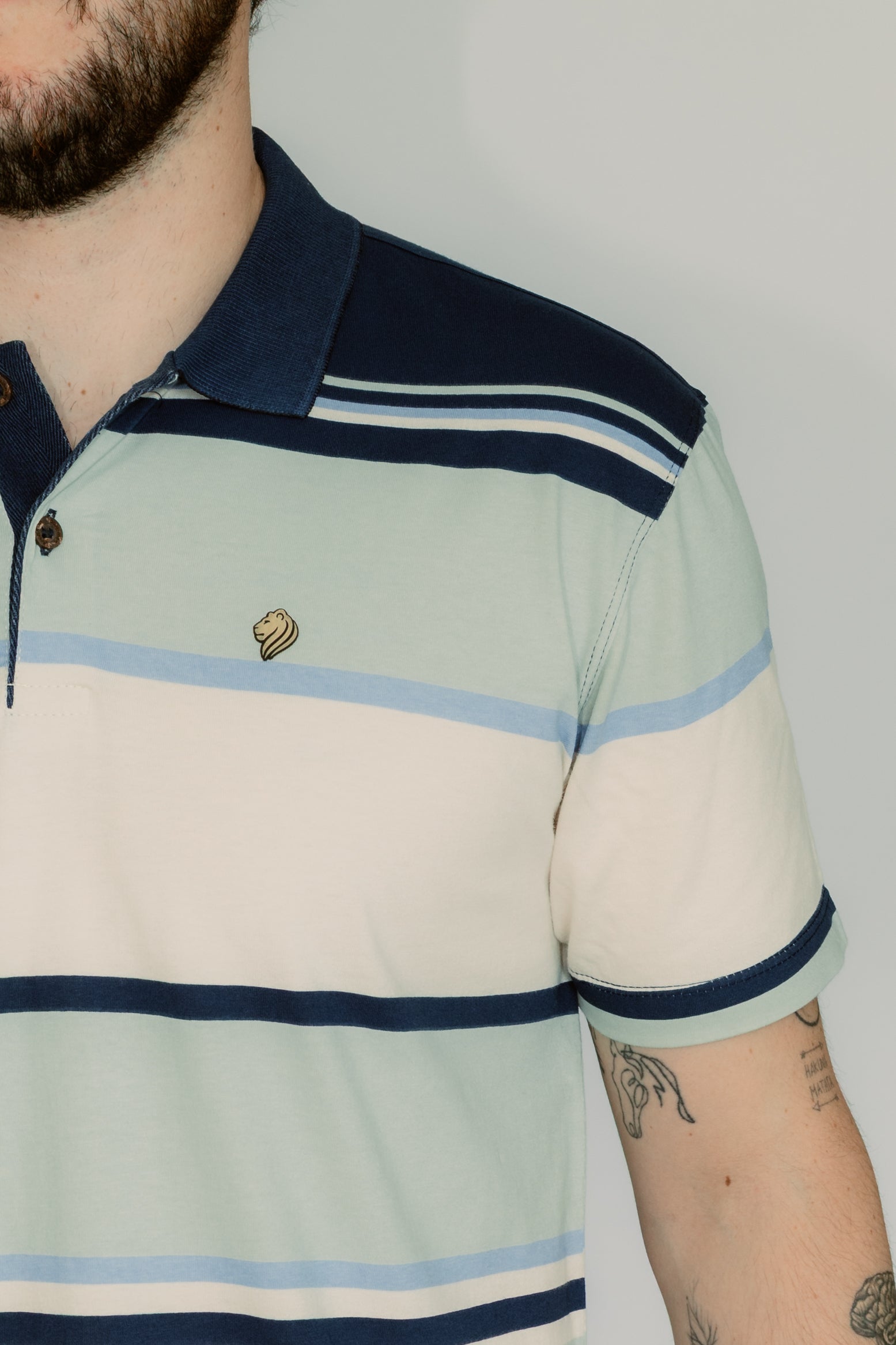 Camisa Polo Stonada Sem Bolso
