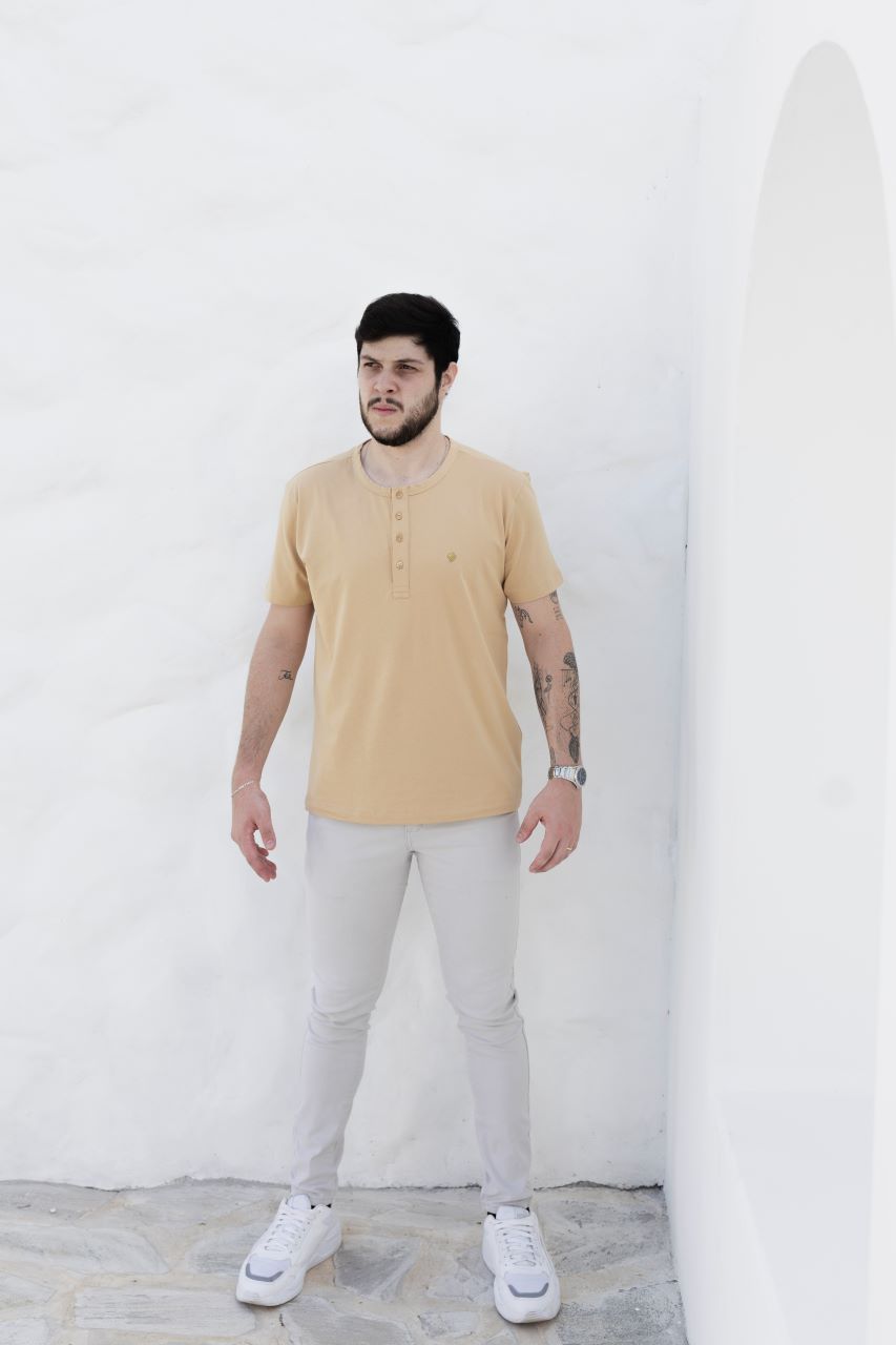 Camisa Elastano Hanley - Mocassim