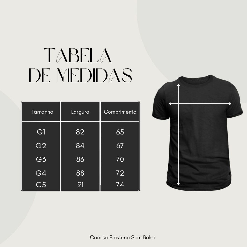 Camisa Gola Redonda Lisa Elastano - Laranja